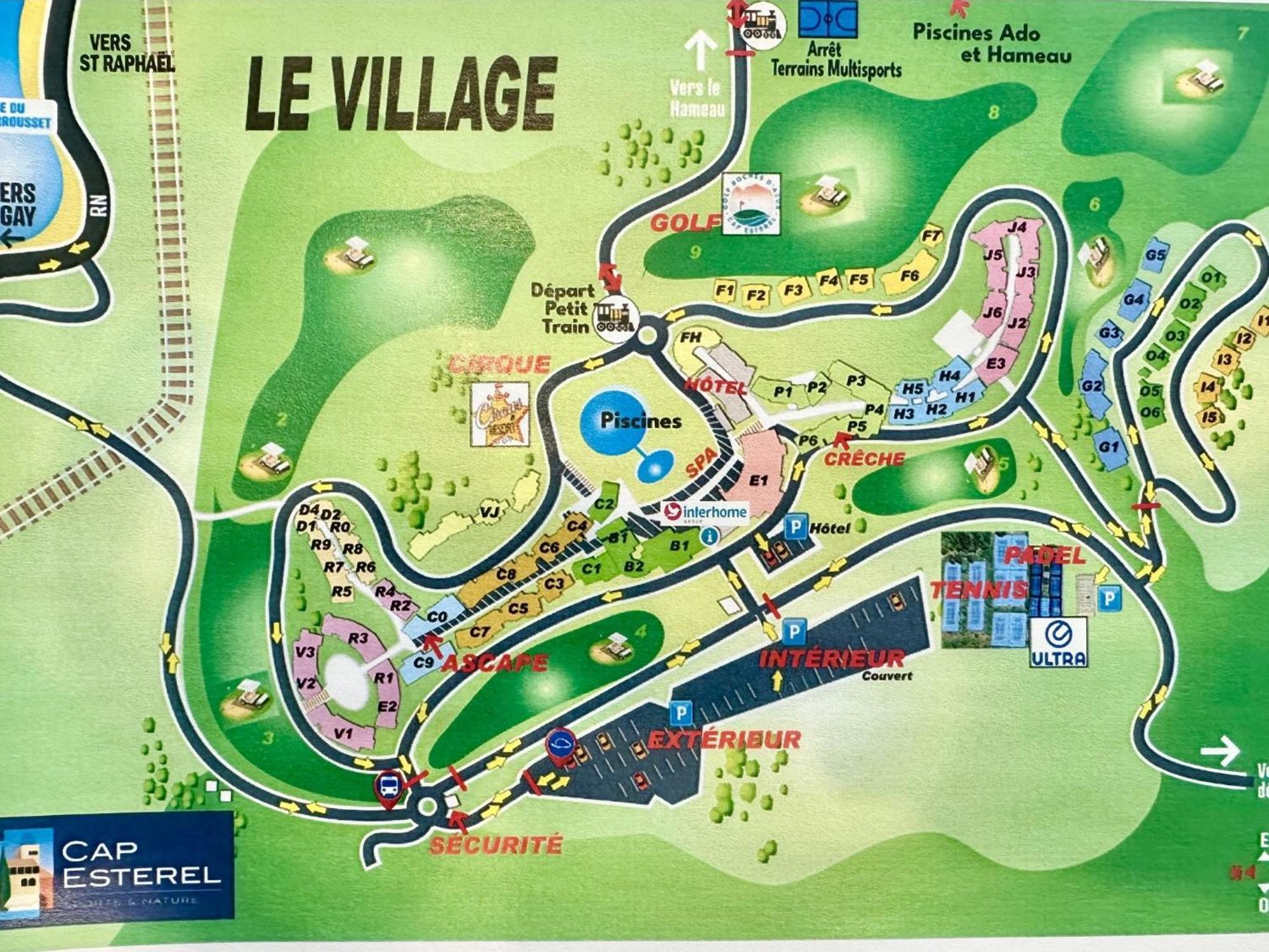 Apartment Village Cap Esterel - Le Village-76 By Interhome Saint-Raphael  Luaran gambar